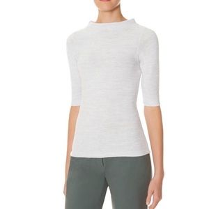 The Limited Scandal Collection gray elbow sweater